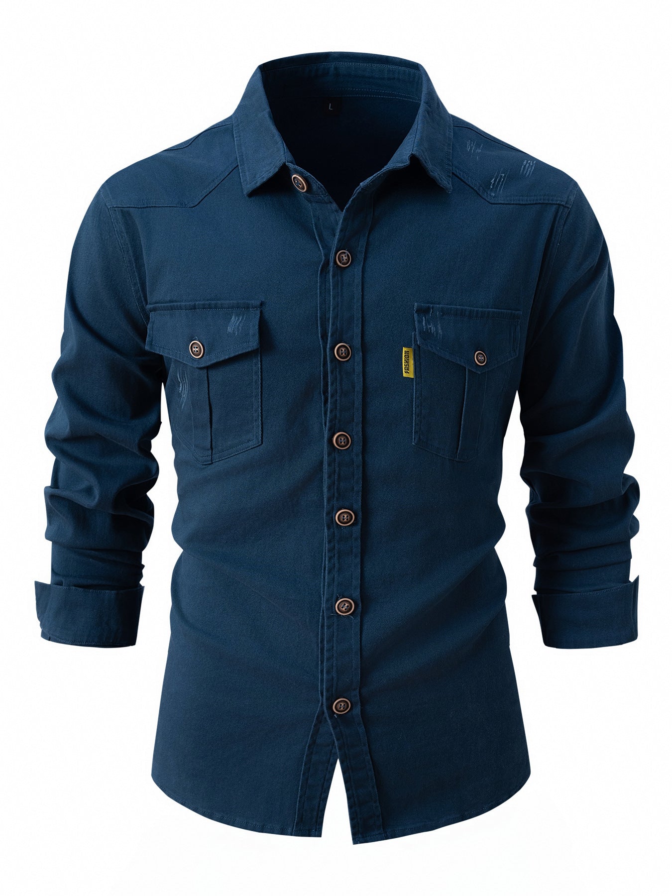 Bastien™ - Chemise en Coton à Manches Longues
