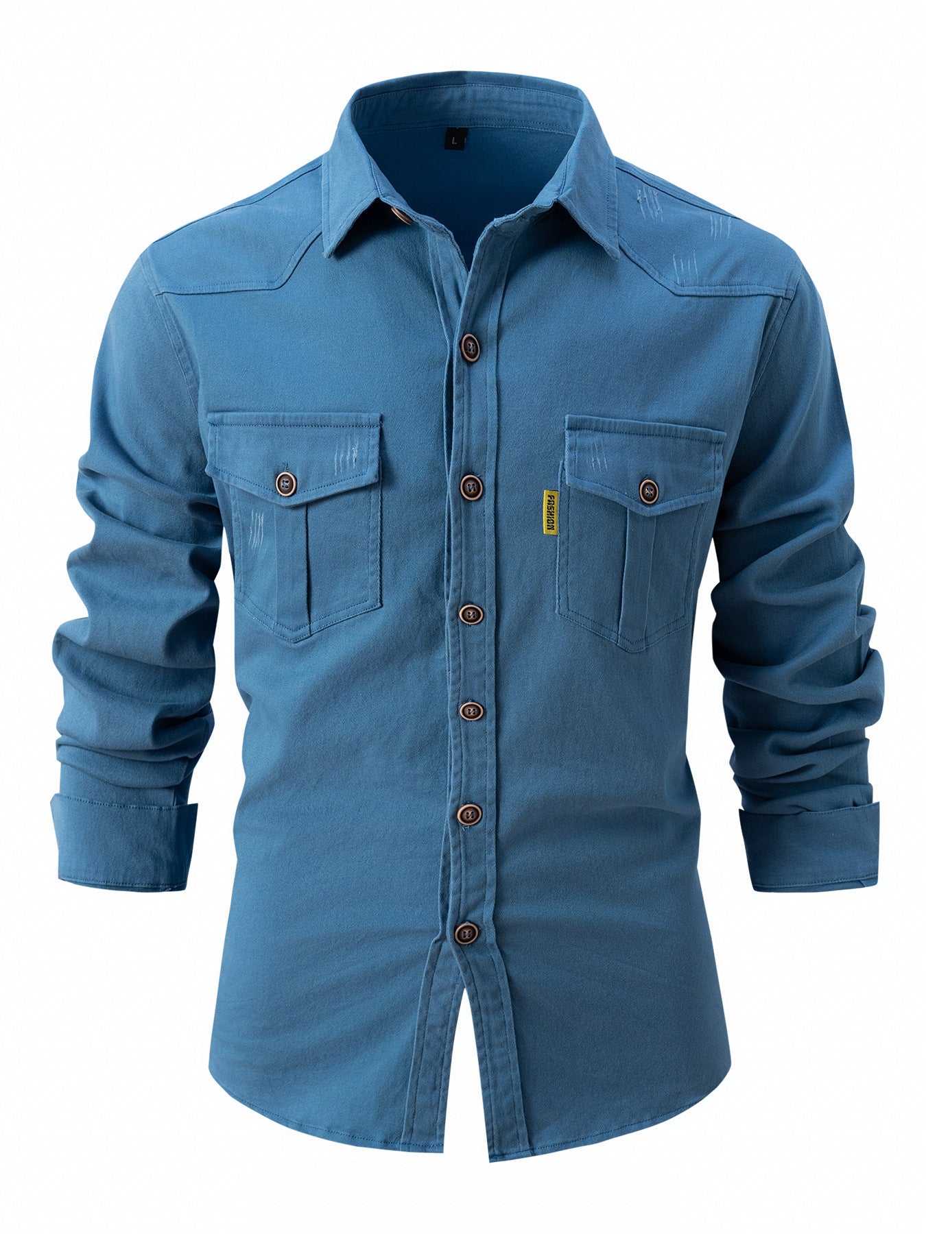 Bastien™ - Chemise en Coton à Manches Longues
