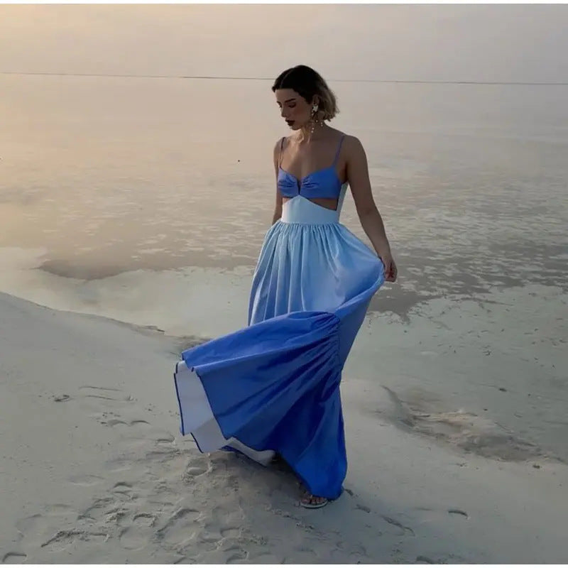 Azurine™ - Robe Longue Dégradée pour Femmes